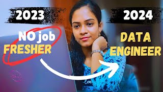 FRESHER to DATA ENGINEER  This is how I got a JOB  My Complete Journey dataengineering [upl. by Enrichetta959]