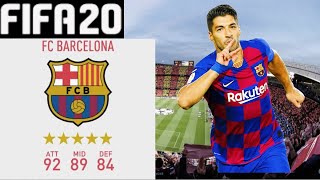 Rebuilding Barcelona in FIFA 20 Career Mode  INTO CHAMPIONS LEAGUE FINAL [upl. by Meuse797]