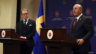 Bilaterale SveziaTurchia sulla Nato Ankara pronta a fermare le ambizioni di Stoccolma [upl. by Jackqueline]