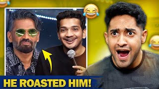 Munawar faruqui Roasted Sunil Shetty FUNNY MEMES [upl. by Masson]