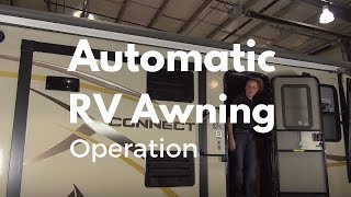 How To Work An Automatic RV Awning [upl. by Mokas]