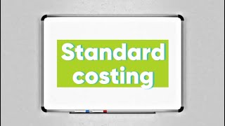 STANDARD COSTING FORMULA’s AND CALCULATIONS [upl. by Relyhs464]