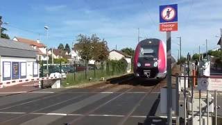 Z50000 NAT  Arrivée à la gare de Vaucelles sur la ligne H du Transilien [upl. by Naitsabes]