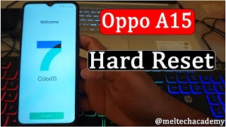 Oppo A15 Hard reset  3 button method [upl. by Gentilis136]