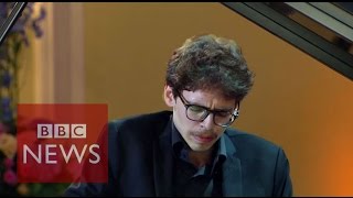 Lucas Debargue Selftaught pianist scales heights of success  BBC News [upl. by Stuckey255]