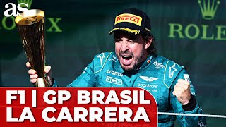 FÓRMULA 1  FERNANDO ALONSO podio GP BRASIL [upl. by Elum653]