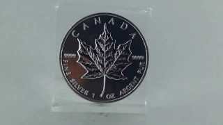 1 ONCE ARGENT  MAPPLE LEAF  CANADA 2013 par wwwemonnaiesfr [upl. by Eirollam]