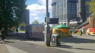 A BRIEF VIEW OF SATURDAY MARKET AREA WALTHAMSTOW EAST LONDON UK [upl. by Aniahs]