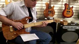 Suhr Koa FHole from Rocket Music [upl. by Methuselah]