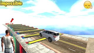 Indian Cars vs Impossible breaker jump test 🤯 in Indian bike driving 3D [upl. by Aniretak]