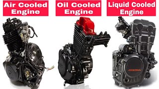 Air cooled vs Oil cooled vs Liquid cooled  Which engine is the best  Hindi [upl. by Leunamme]