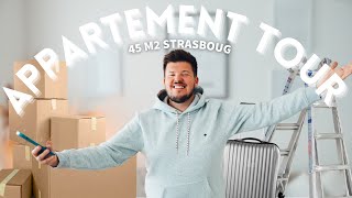 Mon Appartement tour de 45 m² à Strasbourg [upl. by Etnom]