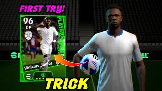 100 Rated Standard VINICIUS JUNIOR Max Training Tutorial in eFootball 2024 Mobile [upl. by Reece712]