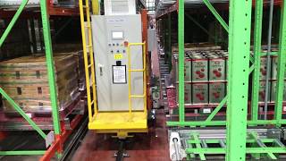 MDPSMulti Deep Pallets Storage Stackercrane Type Shuttle Rack System [upl. by Kaufman455]