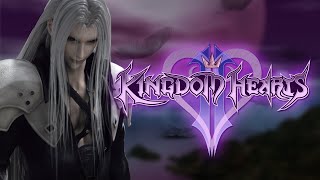 Kingdom Hearts 2  Playing as Sephiroth Exhibition [upl. by Roderica]