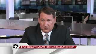 Mike Milbury Responds to Paul Bissonnettes Criticism [upl. by Nylecoj]