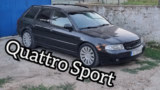 Нов проект 18TQS Епизод 1 quot Audi A4 B5 18 Turbo Quattro Sport quot [upl. by Farhsa]