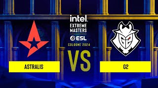 Astralis vs G2  IEM Cologne 2024  Group A [upl. by Jagir766]