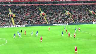 Everton Equalize vs Liverpool 5 January 2018 [upl. by Linette]