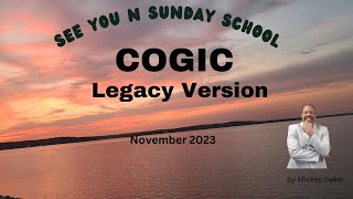 Beginning of the Tabernacle COGIC Legacy Version of Sunday School [upl. by Brodie]