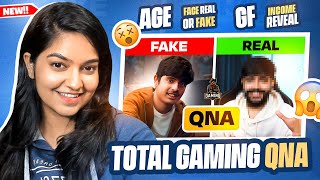 AJJU BHAI FACE REVEAL  QampA  TOTAL GAMING REACTION freefire reaction TotalGaming093 [upl. by Oriane]