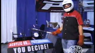 National Cycle Windshield Smash Demonstration • JPCYCLESCOM [upl. by Frohman]