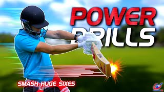 Hit HUGE sixes CONSISTENTLY  Cricket POWER HITTING drill set [upl. by Wicks]