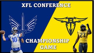 FULL GAME BRAHMAS VS BATTLEHAWKS UFL 2024 XFL CONFERENCE CHAMPIONSHIP [upl. by Anwahsad]