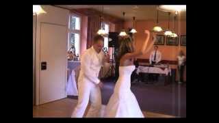 Funny wedding dance  Vtipný svatební tanec [upl. by Radbourne]