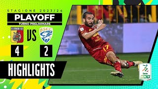 Catanzaro vs Brescia 42  Iemmello trascina i calabresi in semifinale  HIGHLIGHTS Playoff 2024 [upl. by Hengel72]