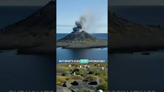 The Island Born from Fire Surtsey’s Incredible Creation shortstory facts animation viralvideo [upl. by Enitselec923]