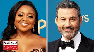 Jimmy Kimmel Apologizes to Quinta Brunson for Controversial Emmys Bit  THR News [upl. by Trefler123]