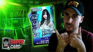 WWE SUPERCARDMONEY IN THE BANK KAIRI SANE 3xBATTLEGROUND PROна русском [upl. by Ardeen75]