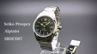 Seiko Prospex SBDC087 Alpinist Automatic Mechanical [upl. by Bernadina]