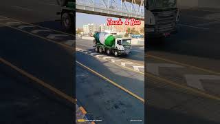 Concrete Readymix Scania Truck shortvideo shorts short viralvideo viralshorts youtubeshorts [upl. by Segalman]