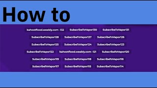 How to Spam Bots on Kahoot Using 2 Methods [upl. by Assilaj]