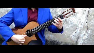 4 Allegro TWV 41d4  Georg Philipp Telemann  Carlos Roldan alto guitar [upl. by Lemhar]