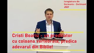 Cristi Boariu 2023 predica adevarul intro biserica de rromi din Germania [upl. by Ahser524]