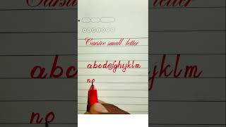 Writing carsive small letter handwriting juktoborno calligraphy funny viral haterlekha1 [upl. by Ttenrag449]