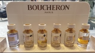 Discovering BOUCHERON LA COLLECTION Fragrances [upl. by Tarkany]