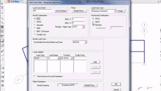 SAP2000 10 Response Spectrum Analysis Watch amp Learn YouTube [upl. by Leunad]