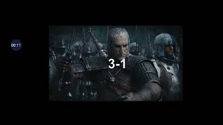 Kratos Prime vs Geralt of Rivia The Witcher 3 [upl. by Araes]