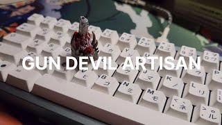 Gun Devil From Chainsaw Man  Artisan Keycaps [upl. by Sherer]