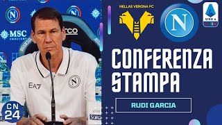 Conferenza stampa Garcia per Verona Napoli🎙 VIDEO INTEGRALE 🔴 Serie A [upl. by Nada]