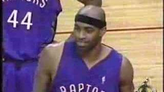 Vince Carter 2004 Jumpball vs Yao Ming [upl. by Weisbart]