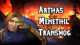 Arthas Menethil TRANSMOG guide [upl. by Yadrahs635]