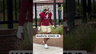 Georgia transfer Marvin Jones Jr has a big season ahead with FSU football 👀 seminoles cfb noles [upl. by Wira]