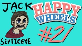 Happy Wheels  Part 21  KING OF THE IMPOSSIBLE [upl. by Atteuqaj]