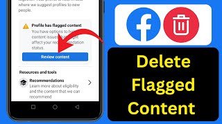 How to delete facebook flagged content 2024  Remove facebook flagged content [upl. by Hullda]