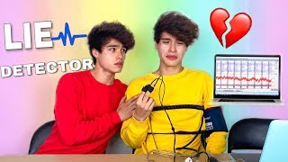 LIE DETECTOR TEST ON MY TWIN BROTHER he cried [upl. by Reitrac]